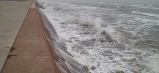 Galveston Seawall Storm